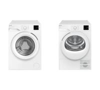 Smeg Lavatrice WMC72SEA + Asciugatrice DRC07EE libera installazione finitura bianco