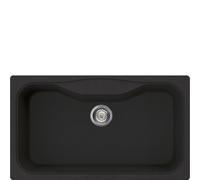 Smeg Lavello a una vasca LSEG860A2 finitura antracite da 86 cm
