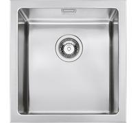 Lavello Smeg VQR40 una vasca 40x50 cm semifilo inox
