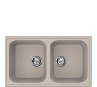 Smeg - Lavello Lneare Lz862av2 2 Vasche-avena Smeg