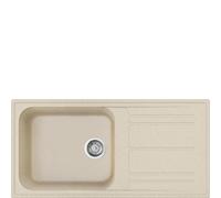 Smeg Lavello una vasca con gocciolatoio LZ150AV2 finitura avena da 100 cm