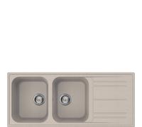 Smeg LZ116AV2 lavello Lavello ad incasso Rettangolare Granito Made in Italy Smeg