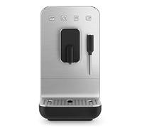 Smeg, Macchina da Caffè Espresso Automatica BCC12BLMEU, Lancia Vapore, Macinacaffè Integrato, Serbatoio 1,4L, Cassetto Raccogligocce Rimovibile,Dimensioni compatte,1350W, Nero