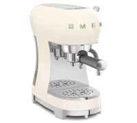 SMEG Macchina Da Caffè Espresso Manuale 50's Style 1350W ECF02CREU - Panna