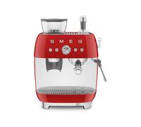 Smeg Macchina da Caffè Espresso Manuale 50's Style, rosso Macchina da Caffè Espresso Manuale 50's Style, rosso