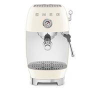 Smeg Macchina da caffè espresso manuale con estrazione a freddo ECF03CREU finitura panna
