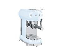Smeg, Macchina da Caffè Espresso Manuale ECF01PBEU, Cappuccino System, Thermoblock, Alloggiamento Tazze Grandi e Funzione Caffè Doppio, Serbatoio Acqua da 1 L, Dimensioni Compatte, 1350W, Azzurro