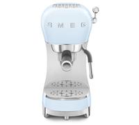 Smeg Macchina da Caffè Espresso Manuale 50's Style – Azzurro LUCIDO – ECF02PBEU