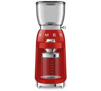 SMEG - Macinacaff CGF01RDEU Estetica Anni '50 Potenza 150 Watt Contenitore 350 gr Colore Rosso
