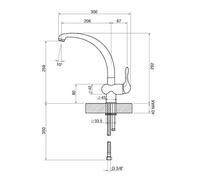 Smeg MF8A2 rubinetto Antracite Smeg