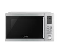 Smeg Microonde 1100W (34Lt) UNIVERSALE MOE34CXI2 Grill Silver