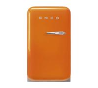 Smeg Frigorifero minibar monoporta con cerniere a sinistra a libera installazione FAB5LOR6 finitura arancione da 40 cm