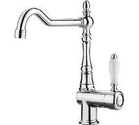 SMEG MIR6CR-2 MISCELATORE MONOCOMANDO CON CANNA GIREVOLE H 29,9 CM 360°CROMO