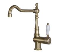 Smeg Miscelatore lavello monocomando Ottone anticato MIR6O 2