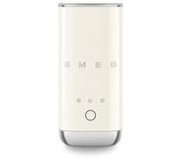 Smeg, Montalatte Elettrico MFF02CREU, 3 Funzioni Bevanda, Frusta Removibile, Rivestimento Ceramico Antiaderente, 500 W, Crema