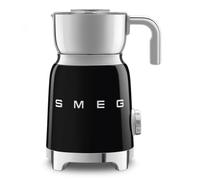 Smeg, montalatte multifunzione mff11bleu, con sistema ad induzione, 6 programmi preimpostati, una funzione manuale, caraffa removibile da 600 ml, tappo misuratore, avvolgicavo integrato, 500w, nero