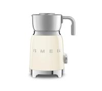Smeg, Montalatte Multifunzione MFF11CREU, con Sistema ad Induzione, 6 Programmi Preimpostati, Una funzione Manuale, Caraffa Removibile da 600 ml, Tappo Misuratore, Avvolgicavo Integrato, 500W, Crema