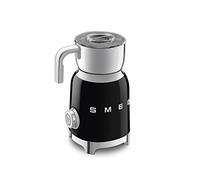 Smeg, Montalatte Multinfuzione MFF01BLEU, con Sistema ad Induzione, 6 Programmi Preimpostati, Una Funzione Manuale, Caraffa Removibile da 600 ml, Tappo Misuratore, Avvolgicavo Integrato, 500W, Nero