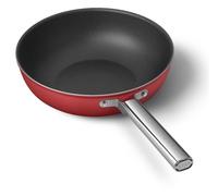 SMEG PADELLA CM 30 ROSSO WOK ALLUM. ANTIADERENTE COOKWARE INDUZIONE 3 2023