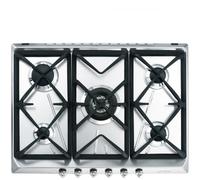 Smeg PIANO COT 70CM 4F+1TC INOX GHISA8017709112998