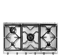 Smeg PIANO COT 90CM 4F+1TC INOX GHISA8017709110505