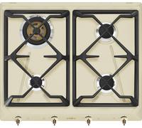 Smeg Coloniale Piano di cottura SRV864POGH Panna