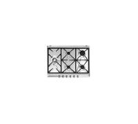 Smeg SRV575GH5 piano cottura Acciaio inox Da incasso 70 cm Gas 5 Fornello(i)
