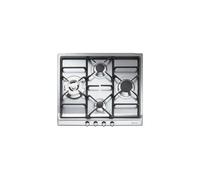 Smeg SER60SGH3 piano cottura Acciaio inox Da incasso Gas 4 Fornello(i)