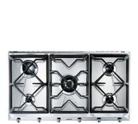 Smeg piano cottura gas incasso Srv596gh5 Inox