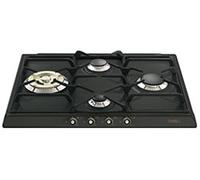 SMEG PIANO COTTURA INCASSO GAS 4 ZONE 60CM ANTRACITE SR764AO NEW