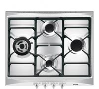 SMEG PIANO COTTURA INCASSO GAS 4 ZONE 60CM INOX SR264XGH2 NEW