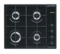 SMEG PIANO COTTURA INCASSO GAS 4 ZONE 60CM NERO S64SN NEW