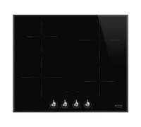 Smeg Piano cottura induzione 4 zone CLASSICA SI364BM Black (60cm)