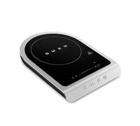 Smeg, Piastra a Induzione Portatile PIC01BLMEU, Programmi Barbercue, Fry e Funzione Keep Warm, 9 Livelli di Potenza, Funzione Boost, Accessori Inclusi, Potenza 2100W, Nero