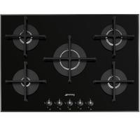 Piano Cottura SI5642D a Gas 5 Zone Cottura da 70/75 cm Colore Nero