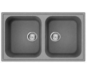 SMEG RIGAE LZ862CT LAVELLO LAVANDINO 2 VACHE 21x86x50 CM CEMENTO