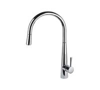 Smeg Rubinetto Miscelatore A Leva Con Doccetta Estraibile MD14CR 41,2 Cm Cromato