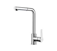 Smeg Rubinetto Miscelatore a Leva con doccetta estraibile MID1CR 32,5 cm Cromato