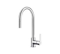 Smeg Rubinetto Miscelatore a Leva con doccetta estraibile MID2CR 44,8 cm Cromato