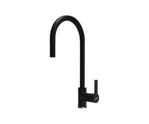 Smeg Rubinetto Miscelatore A Leva Con Doccetta Estraibile MID2MN 44 Cm Nero Opaco
