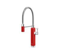 Smeg Rubinetto Miscelatore A Leva Con Doccetta MDF50RD 26,8 Cm Rosso