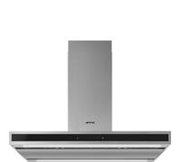 Smeg S Cappa aspirante a isola KLTI9L4X finitura acciaio inox da 90 cm