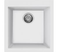 Smeg S Lavello una vasca VZ45B finitura bianco da 47x50 cm - Sopratop