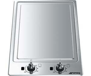 Smeg S Teppan Yaki domino PGF30T-1 in acciaio inox da 30 cm