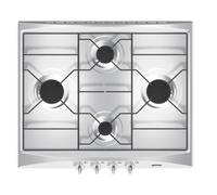 Smeg s264x2 piano cottura 60cm inox comandi frontali estetica selezione