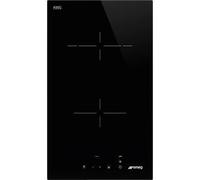 Smeg Universal SE232TD1 piano cottura Nero Da incasso 30 cm Ceramica 2 Fornello(i)