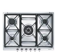 Smeg SE70SGH-5 Acciaio inox Da incasso Gas 5 Fornello(i)