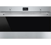 SMEG SF9390X1 FORNO ELETTRICO IDROLITICO A INCASSO 90CM LINEA CLASSICA INOX A+