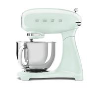 SMEG SMF03PGEU IMPASTATRICE PLANETARIA, 800 W, capacità ciotola 4,8 l, Verde Pastello
