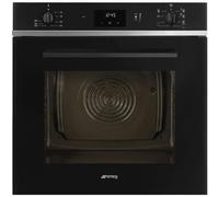 SMEG - SO6400S2B Forno da Incasso 60 cm Multifunzione Elettrico Ventilato Classe A Galileo SteamOne Vapore Combinato Nero Lucido
